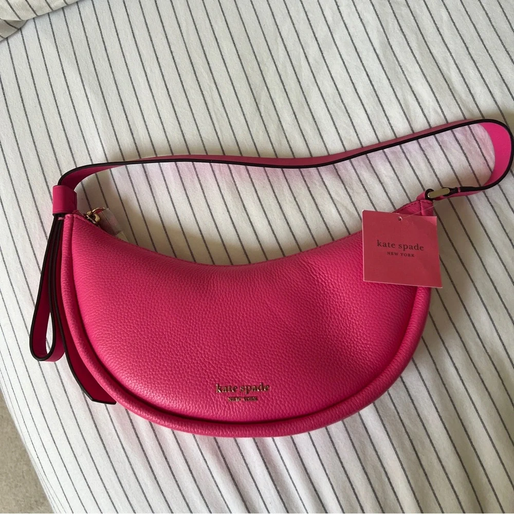 kate spade Pink Crescent Shoulder Bag